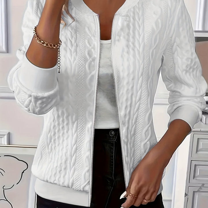 Elegant Zip Jacket – Fall/Winter Essential