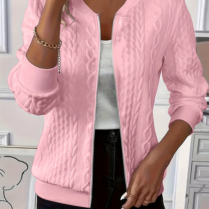 Elegant Zip Jacket – Fall/Winter Essential