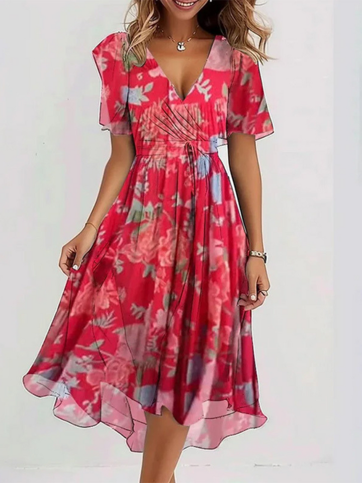 Summer Dress With Belly Cover