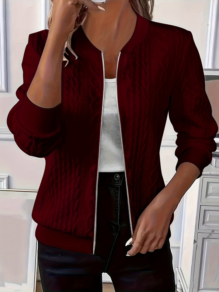 Elegant Zip Jacket – Fall/Winter Essential