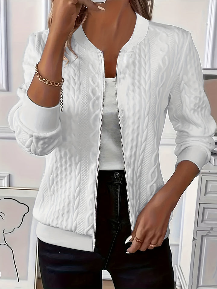 Elegant Zip Jacket – Fall/Winter Essential