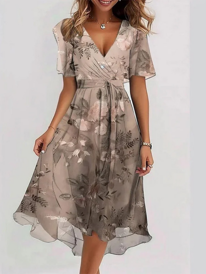 Summer Dress With Belly Cover