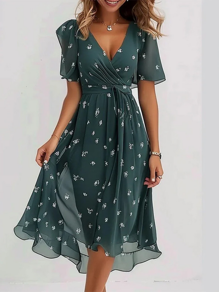 Summer Dress With Belly Cover