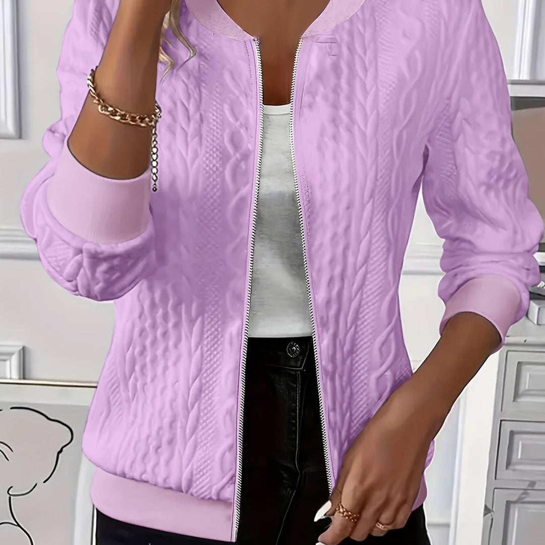 Elegant Zip Jacket – Fall/Winter Essential