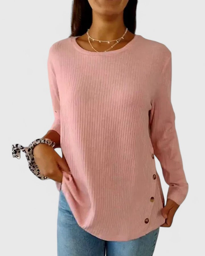 Annie | Elegant Crew Top