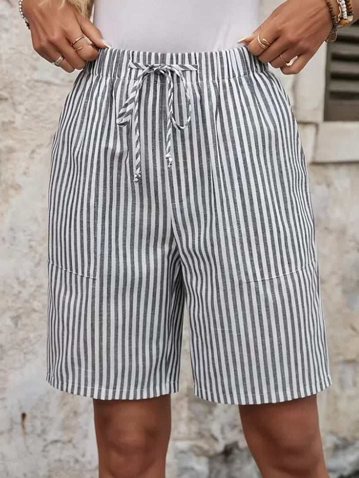 Ella Striped Shorts