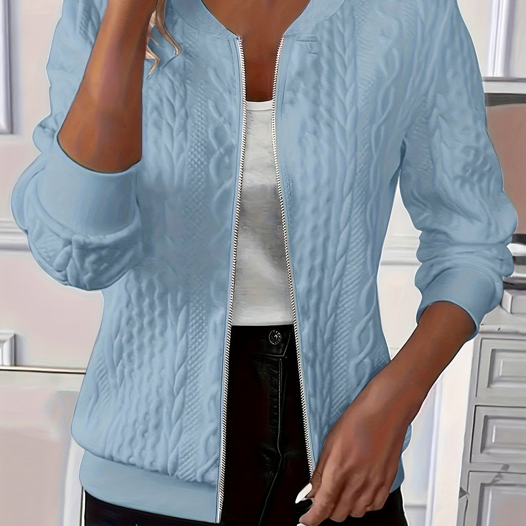 Elegant Zip Jacket – Fall/Winter Essential