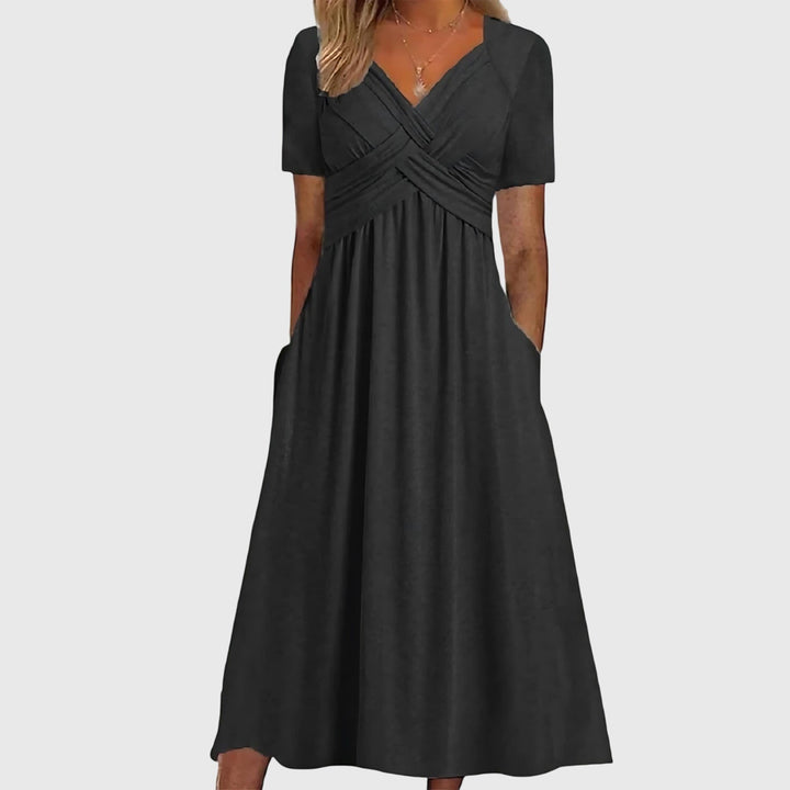 Midi Dress with Tummy Control.
