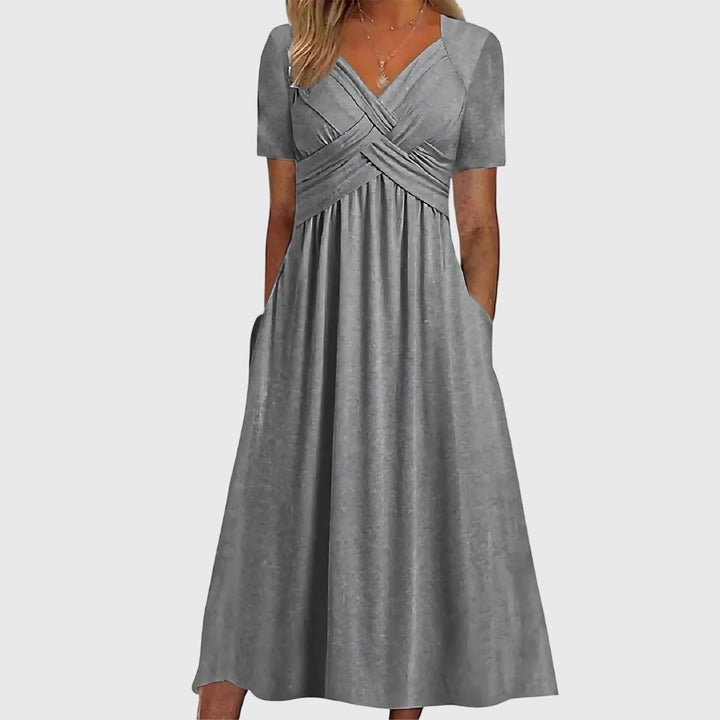 Midi Dress with Tummy Control.