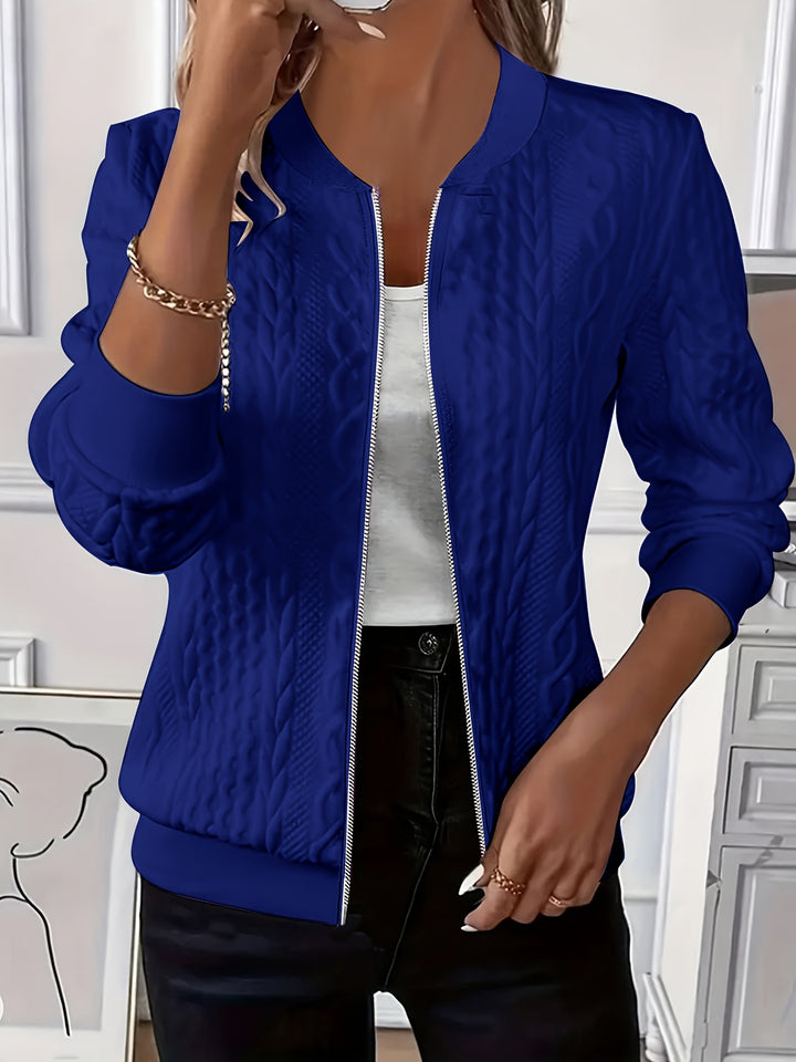 Elegant Zip Jacket – Fall/Winter Essential