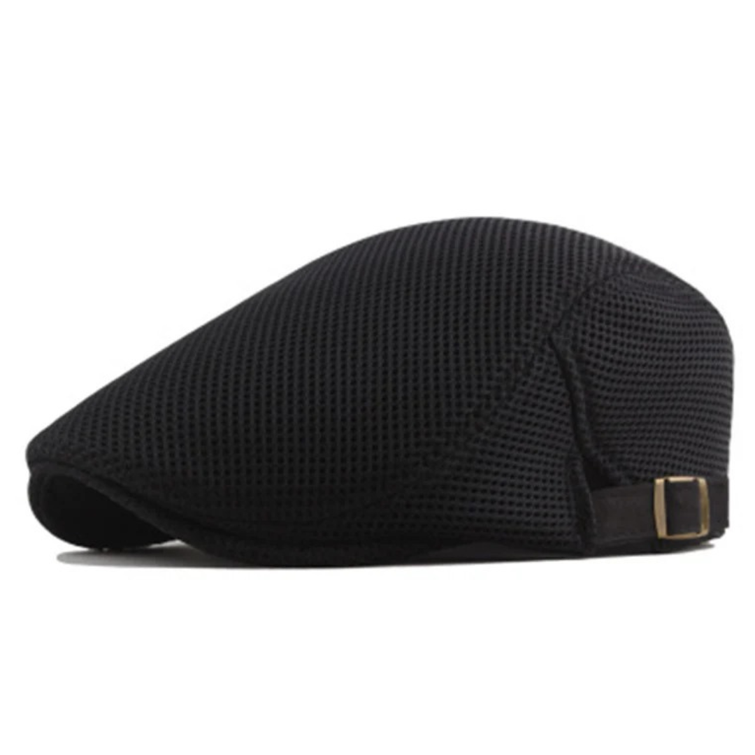 Beaumont Mesh Flat Cap