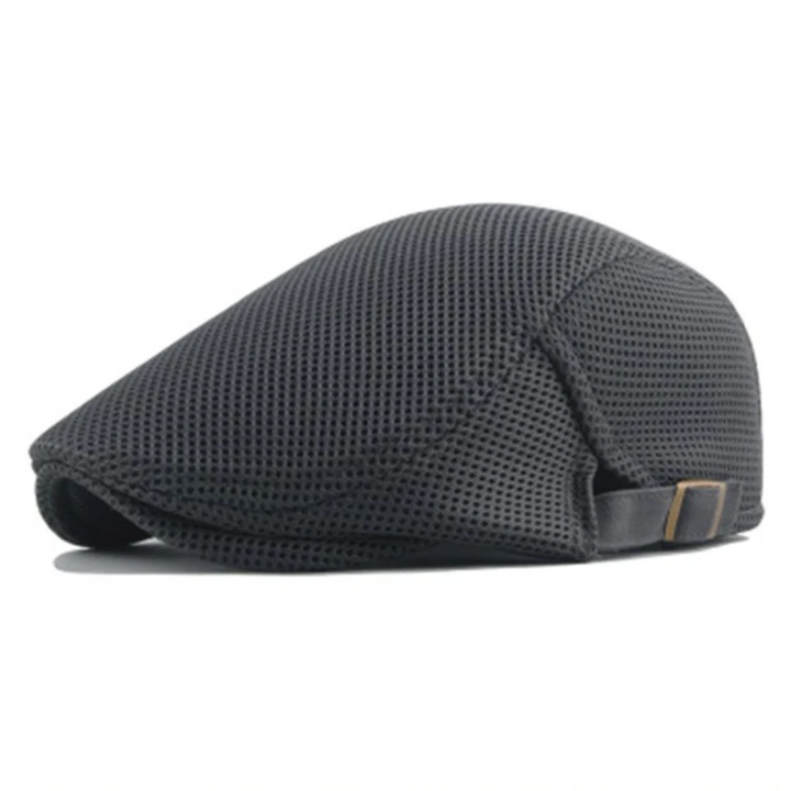 Beaumont Mesh Flat Cap
