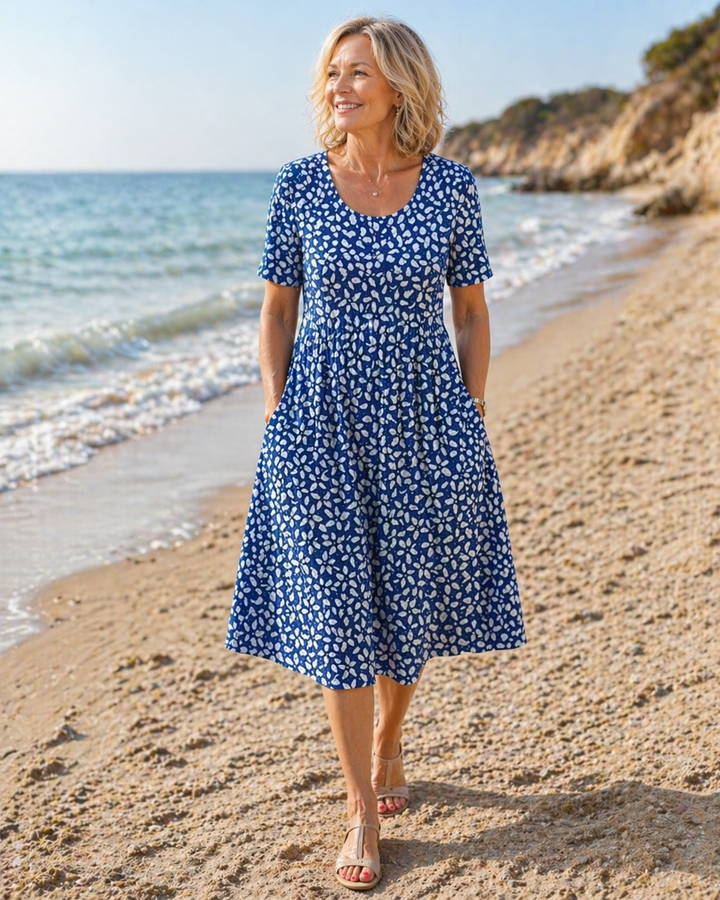 Harper | Elegant Dress with Tummy Coverage