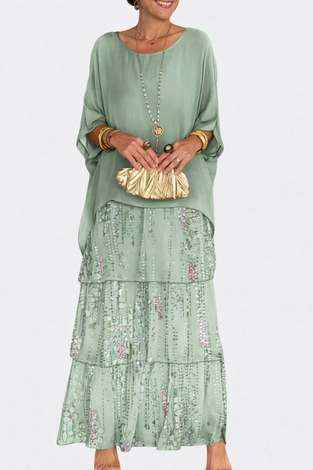 Clara | Long and Flowing Elegant Dress