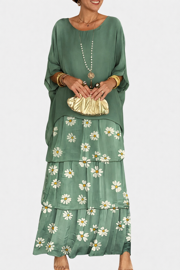 Clara | Long and Flowing Elegant Dress
