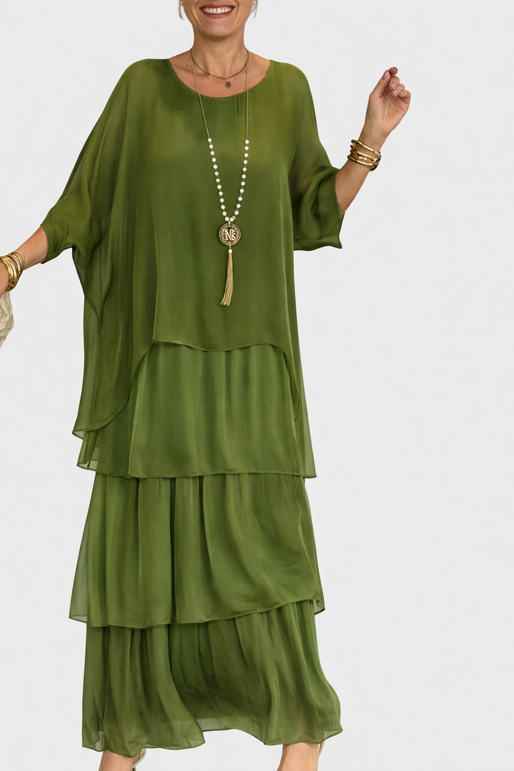 Clara | Long and Flowing Elegant Dress