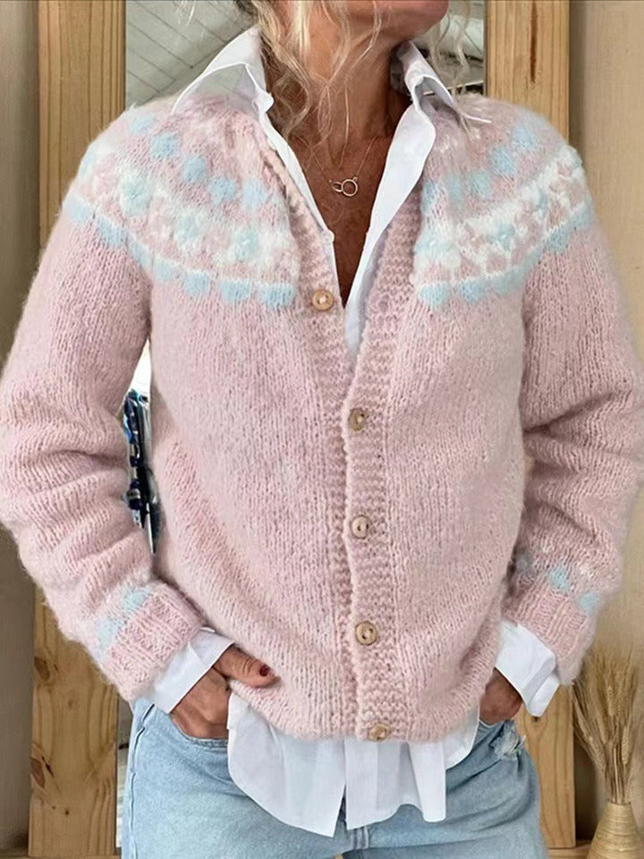 Sarah | Vintage Icelandic Wool Cardigan