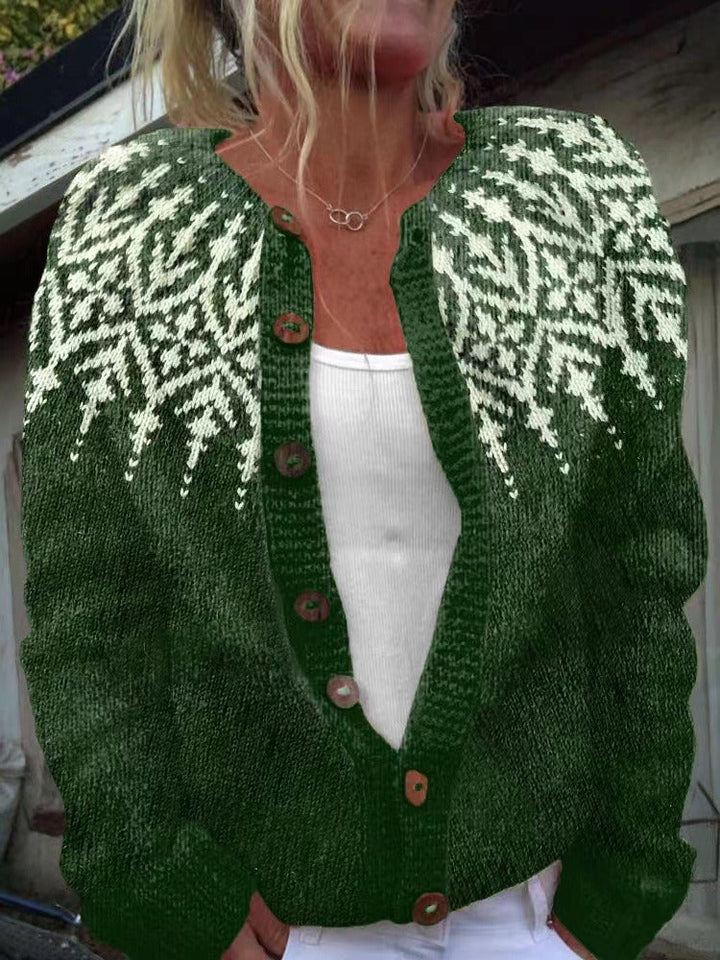 Brienne | Vintage Icelandic Wool Cardigan