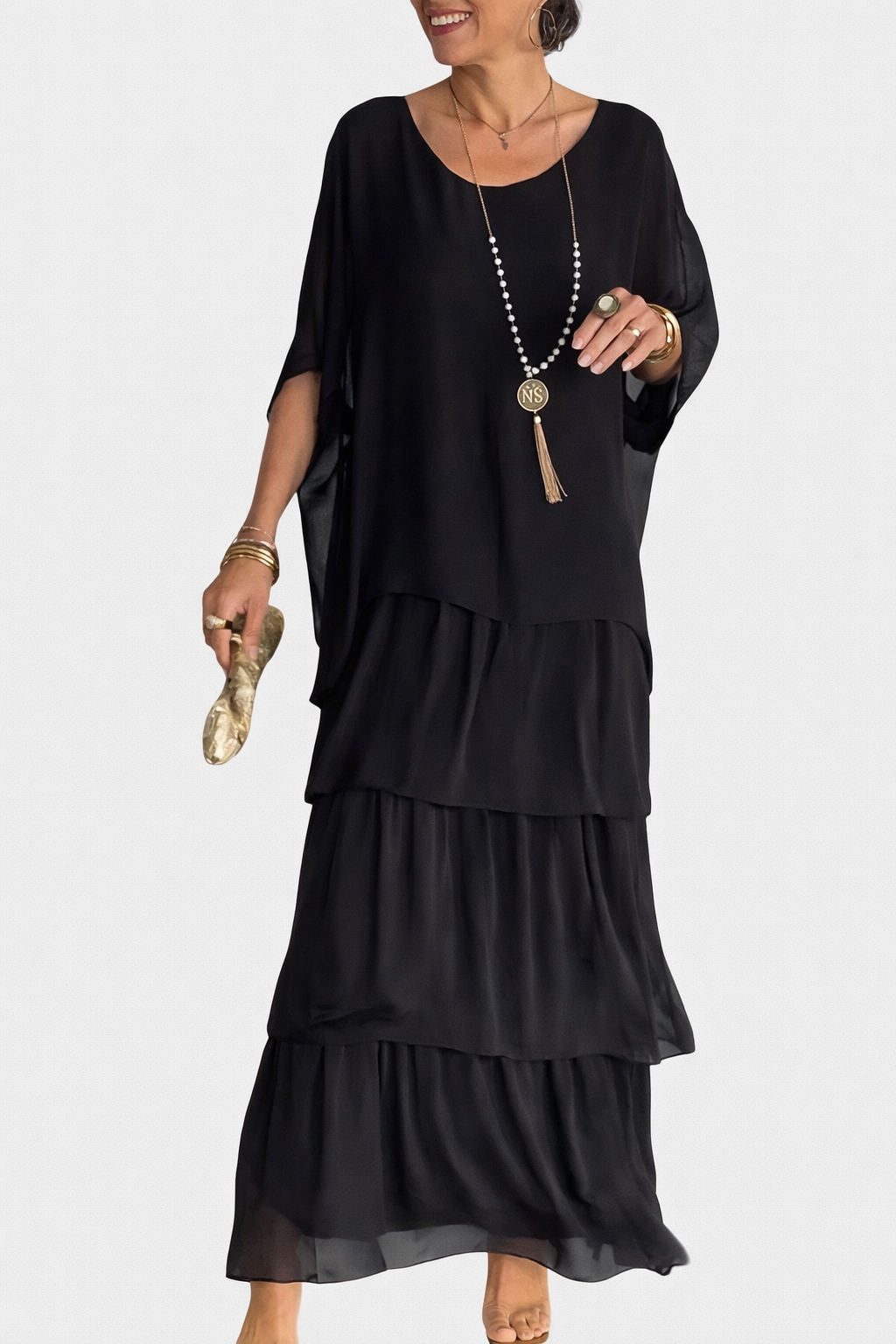 Clara | Long and Flowing Elegant Dress