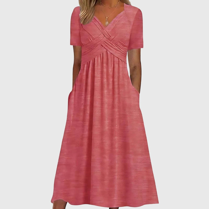 Midi Dress with Tummy Control.