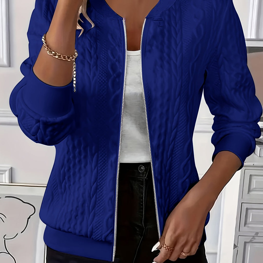 Elegant Zip Jacket – Fall/Winter Essential