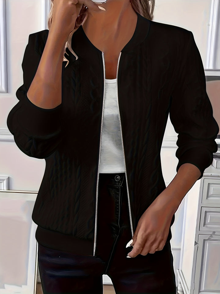 Elegant Zip Jacket – Fall/Winter Essential