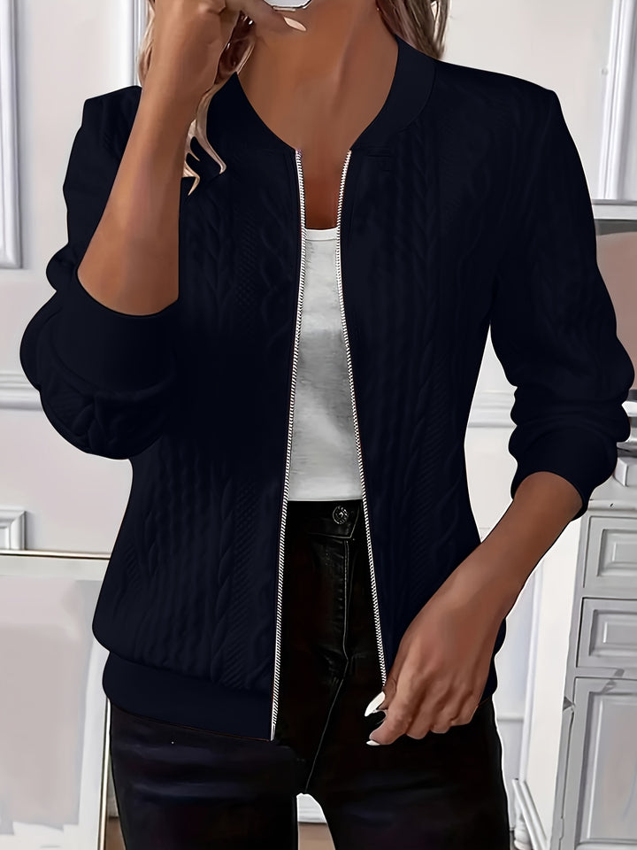Elegant Zip Jacket – Fall/Winter Essential
