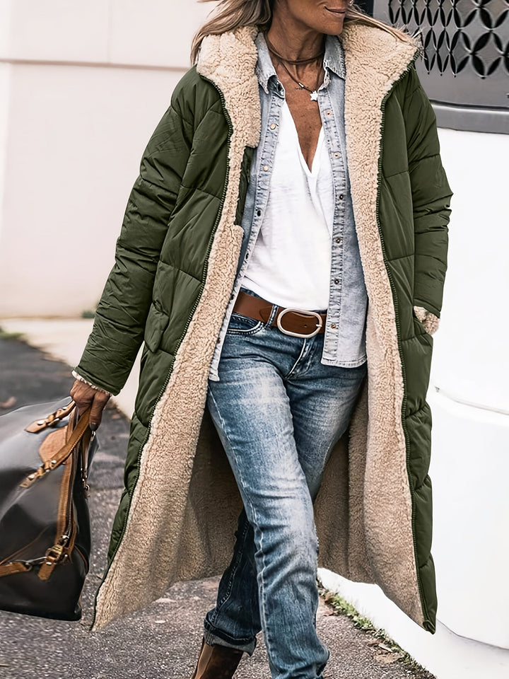 Camille | Long Quilted Winter Coat