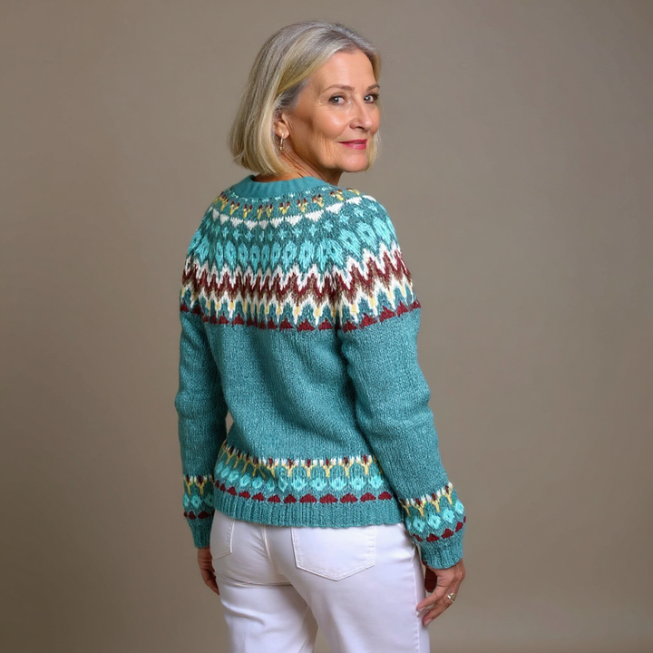 Serenity | Vintage Icelandic Wool Cardigan