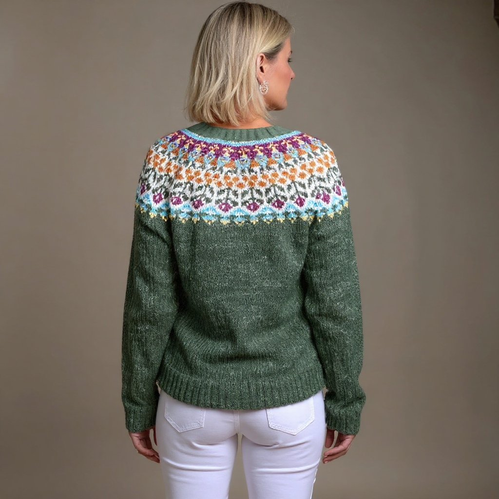 Alice | Vintage Icelandic Wool Cardigan