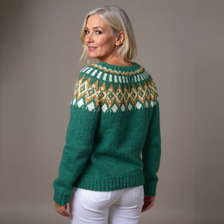 Natalia | Vintage Icelandic Wool Cardigan