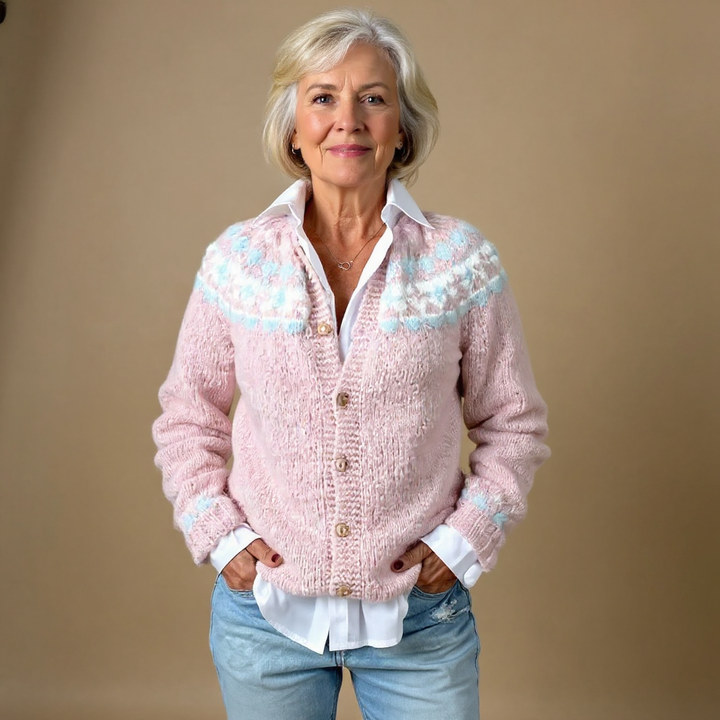 Sarah | Vintage Icelandic Wool Cardigan