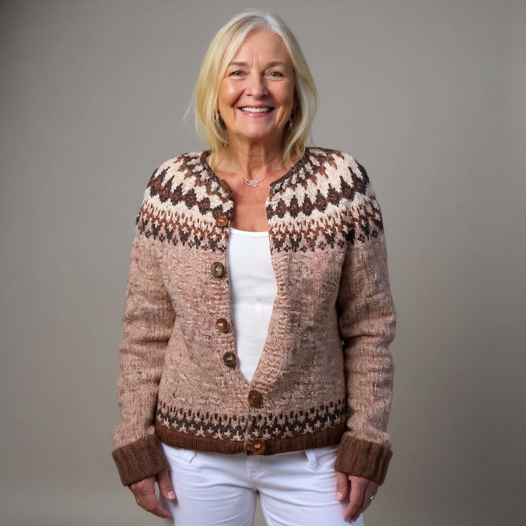 Ariana | Vintage Icelandic Wool Cardigan