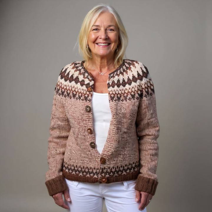 Ariana | Vintage Icelandic Wool Cardigan