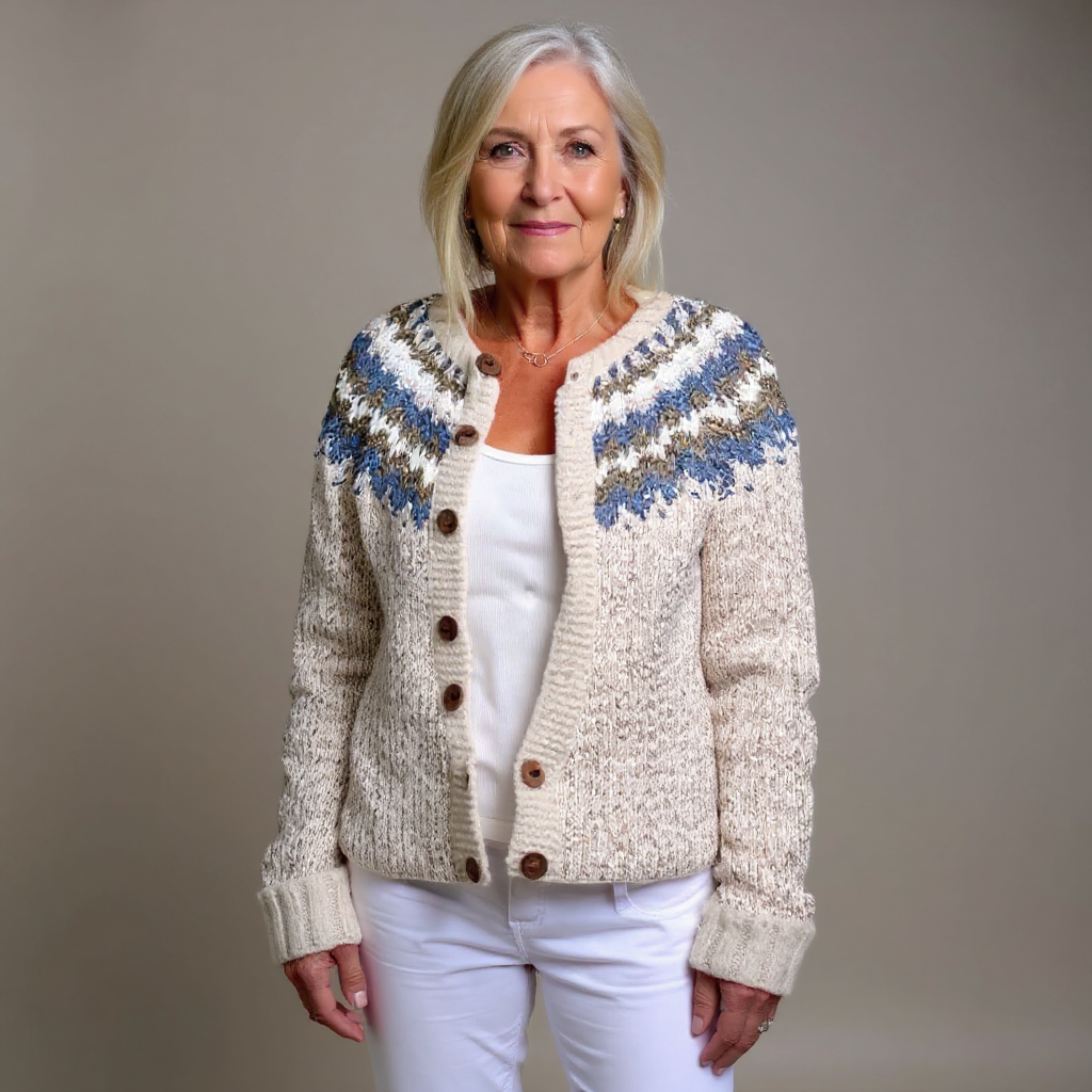Peyton | Vintage Icelandic Wool Cardigan