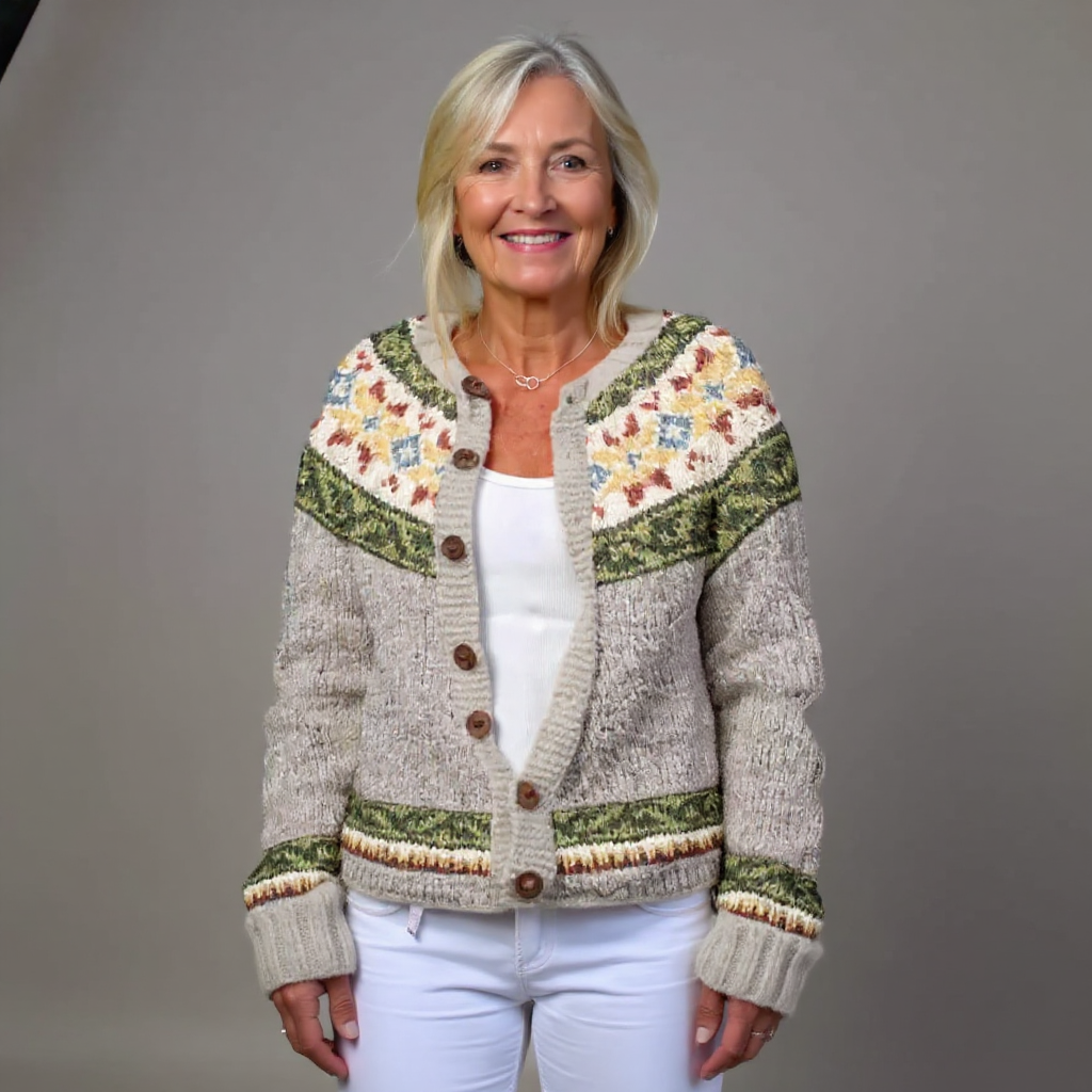 Autumn | Vintage Icelandic Wool Cardigan