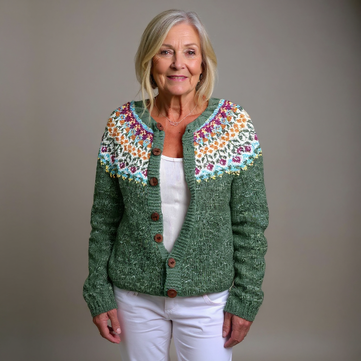 Alice | Vintage Icelandic Wool Cardigan