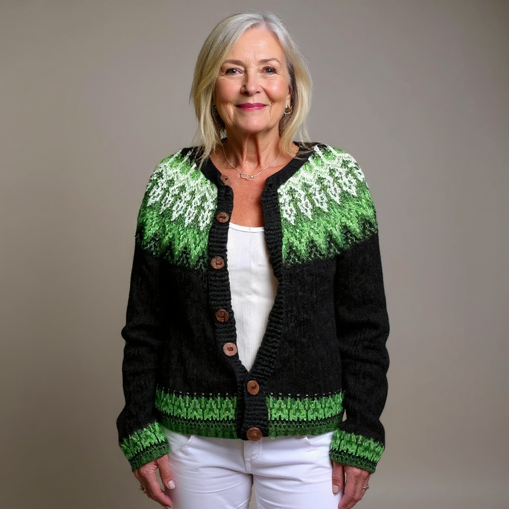 Sadie | Vintage Icelandic Wool Cardigan
