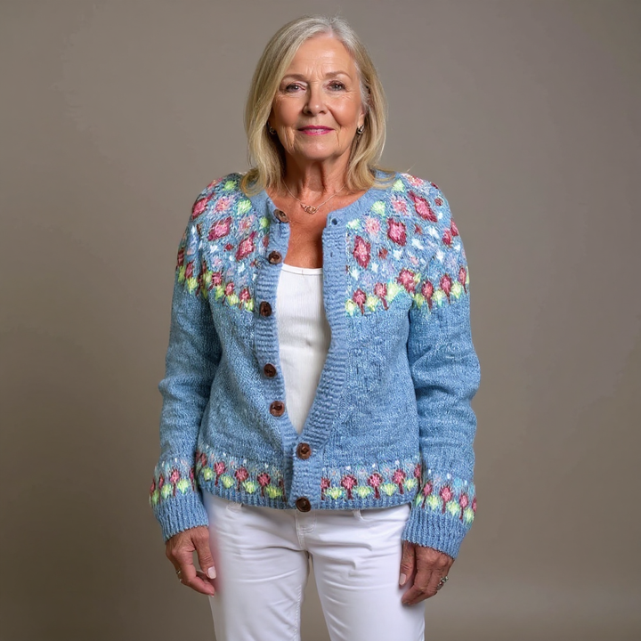 Quinnie | Vintage Icelandic Wool Cardigan