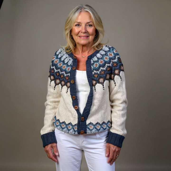 Kylie | Vintage Icelandic Wool Cardigan