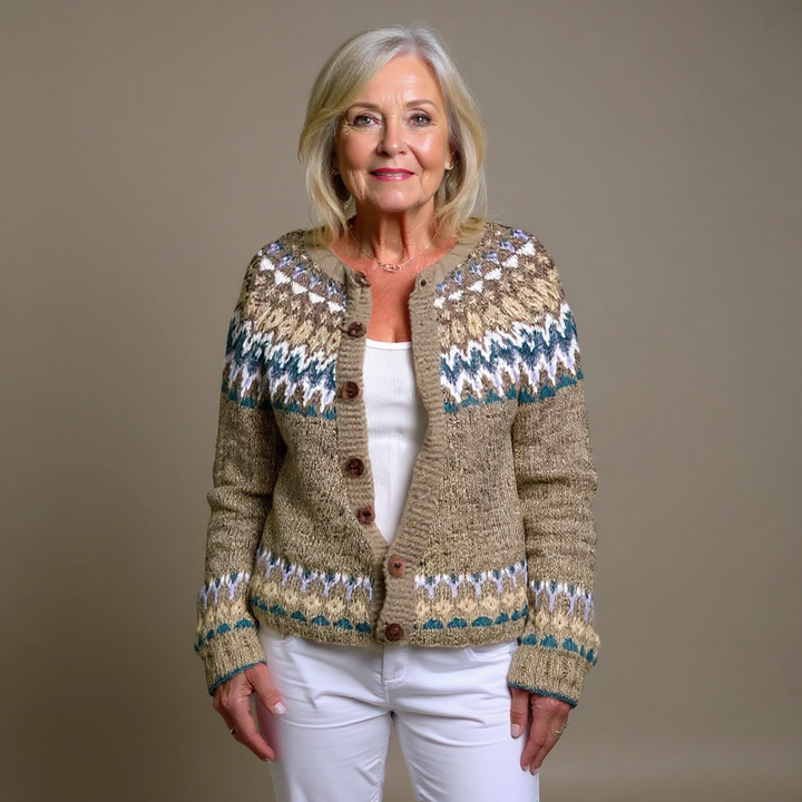 Cora | Vintage Icelandic Wool Cardigan