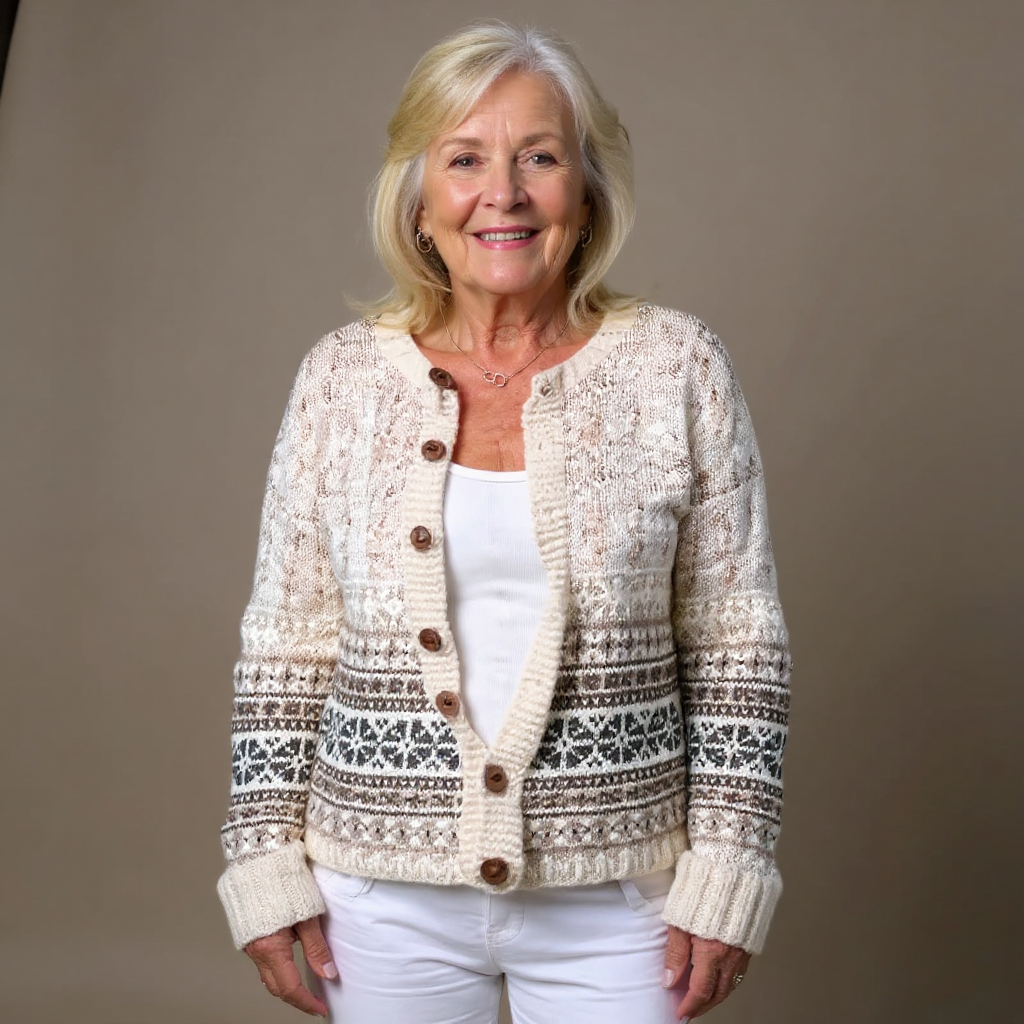 Amira | Vintage Icelandic Wool Cardigan