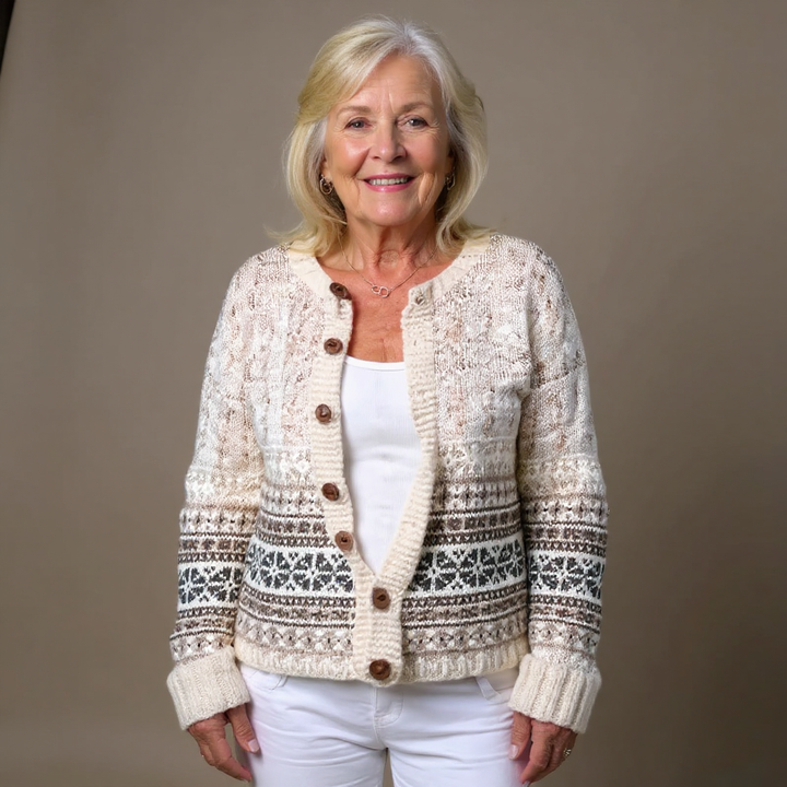 Amira | Vintage Icelandic Wool Cardigan