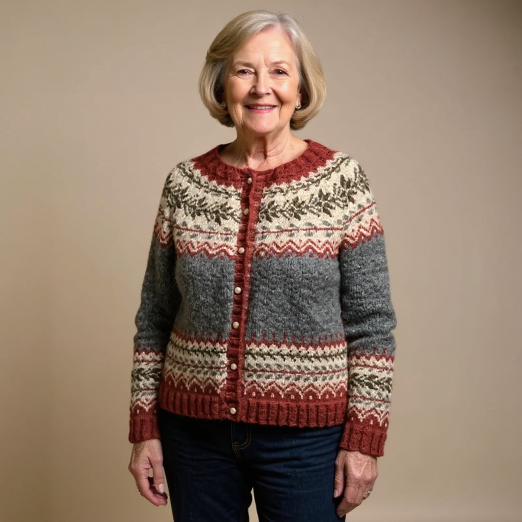 Atasha | Vintage Icelandic Wool Cardigan