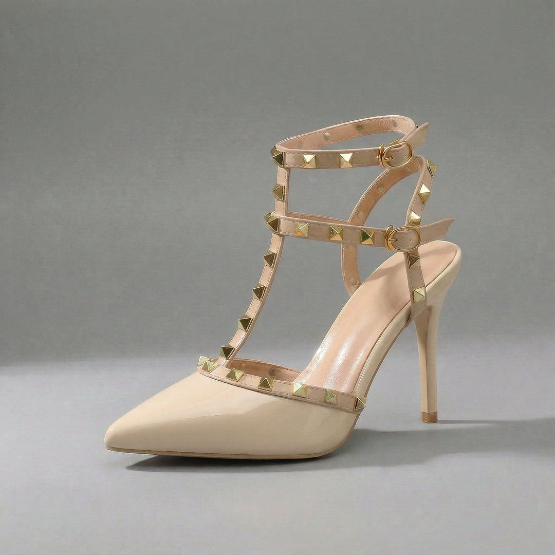 Clara Studded Pump Heel