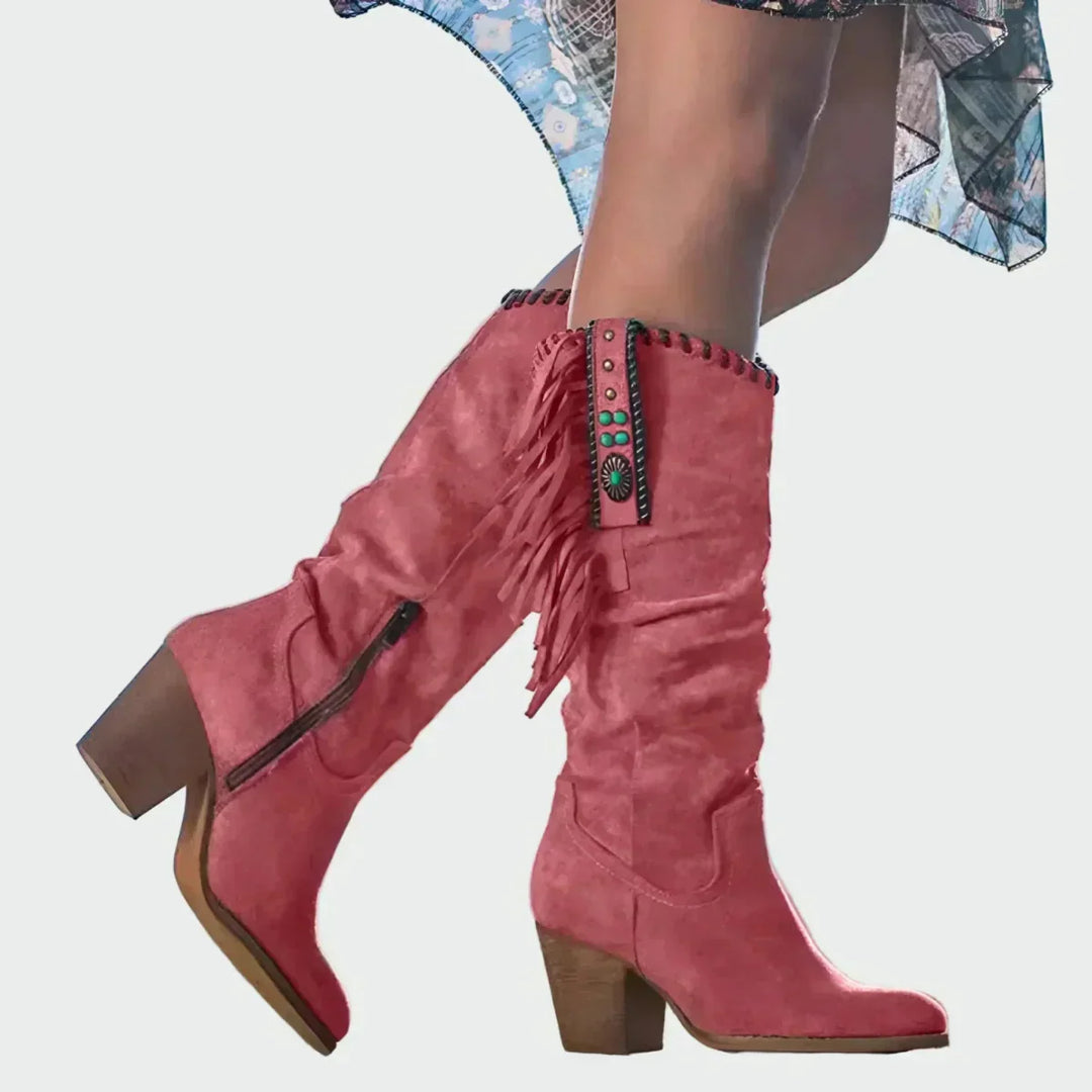 Molly | Comfortable Leather Ankle Boots