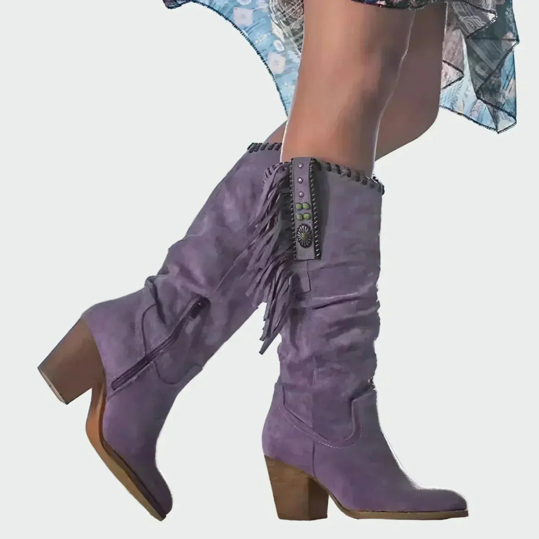 Molly | Comfortable Leather Ankle Boots