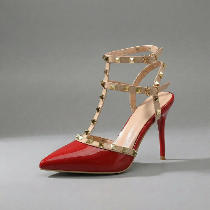 Clara Studded Pump Heel