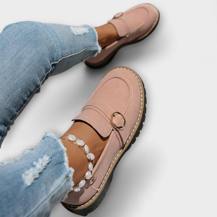 Sophia | Rounded Toe Casual Loafers