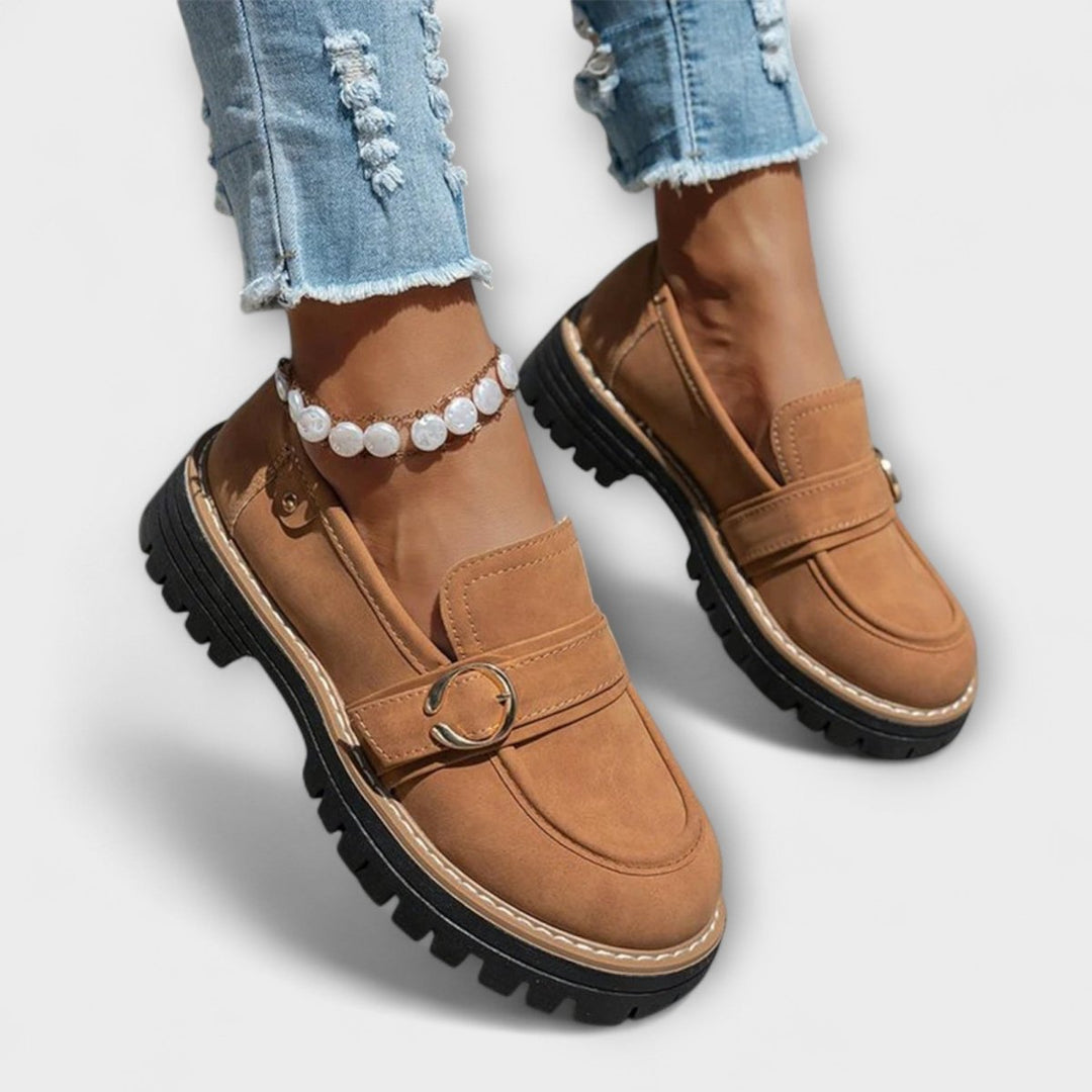 Sophia | Rounded Toe Casual Loafers